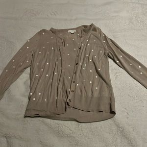 Polka dot cardigan